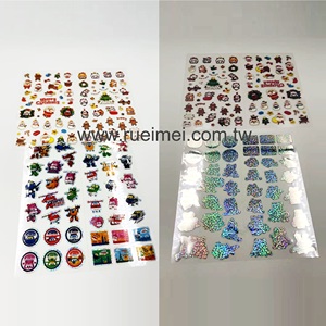 Tùy chỉnh chết cắt phim hoạt hình dán Holographic nhãn với Glossy/Matt kết thúc cho mỹ phẩm & Facial Mask bao bì - Product Image 2