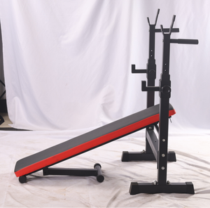 Foldable Workout Fitness Weight Squat Rack <b>Strength</b> <b>Training</b> Bench Press Weight Bench - Product Image 4
