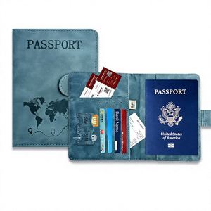 RFID Travel Passport <b>Holder</b> Bag for Family Large Waterproof Travel Passport <b>Wallet</b> <b>Holder</b> for Men Women Lightweight Portable - Product Image 1