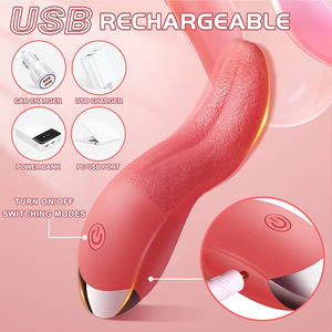 Nouveau Vibromasseur Clitoridien Chauffant Effet Lèche-Langue pour Femme, 10 Vitesses de Stimulation, Vente Chaude - Product Image 5