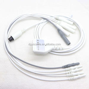 M12-5PIN ตัวเมียถึง1.5มม. พิน1.5มม. ตัวเมียถึง2.0พินสายตะกั่ว5ขาสีขาว TPU - Product Image 4