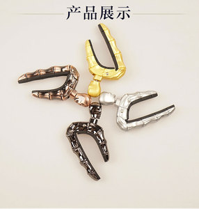 Capo en métal en alliage de zinc de conception de main fantôme fabriqué en usine OEM pour guitare acoustique Instruments de musique et accessoires - Product Image 3