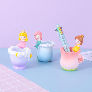 Vente en gros personnalisé résine dessin animé princesse dessin animé stylo conteneur blanc <span class=keywords><strong>neige</strong></span> <span class=keywords><strong>belle</strong></span> <span class=keywords><strong>au</strong></span> <span class=keywords><strong>bois</strong></span> <span class=keywords><strong>dormant</strong></span> <span class=keywords><strong>belle</strong></span> sirène décoration cadeaux - Product Image 2