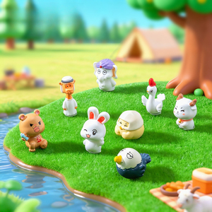 Figuras Decorativas de Conejos, Osos y Animales en <span class=keywords><strong>Miniatura</strong></span> para Jardinería y Paisajismo - Product Image 1