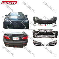 Pièces de réglage pour Lexus ES300 ES250 ES200 2006-2012 mise à niveau vers ES F Sport 2020 Style Auto Facelift Bodykit 3 lentilles phares Led