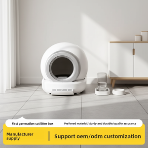Lettiera Automatica per Gatti con Sensore di Sicurezza, Controllo WiFi e App, in Plastica PP, Facile da Pulire e con Controllo degli Odori - Product Image 1