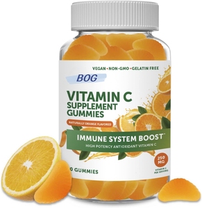 Gummies de Vitamine C OEM/ODM pour Adultes et Enfants – Soutien du Système Immunitaire – Complément Booster d'Immunité VIT C – Gommes Végétaliennes Mâchantes et Savoureuses - Product Image 1