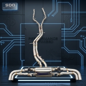 ระบบท่อไอเสีย SD T304 แบบ Front Pipe และ Catback สำหรับ <span class=keywords><strong>Audi</strong></span> RSQ8 4.0T ปี 2020-2026 พร้อมวาล์วควบคุมเสียงแบบ Valvetronic และท่อเก็บเสียง - Product Image 1