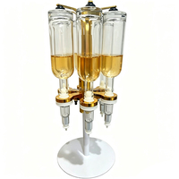 Nouveau Distributeur de Parfum Personnalisé pour Mariage, 6 Bouteilles d'Huiles Essentielles, Bar à Parfum, Bouteilles de 200ml, 375ml, 500ml