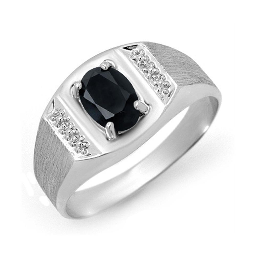 Anillo De Plata Tibetana Con Piedra Natural Negra Hombre | Cuotas Sin
