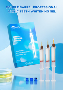 Gel pemutih gigi digunakan oleh dokter gigi dalam klinik dengan Gel pemutih gigi klinik PRO Double Barrel profesional - Product Image 2