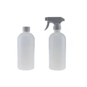 专业塑料包装制造商OEM ODM定制500毫升酒精塑料喷雾瓶