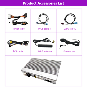 สำหรับวอลโว่ V40 2015-2019หุ่นยนต์อินเตอร์เฟสอัตโนมัติถอดรหัสไร้สาย Apple CarPlay มัลติมีเดีย AirPlay Mirror Link <span class=keywords><strong>Youtube</strong></span> - Product Image 6