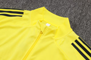 Chaqueta Deportiva de Manga Corta con Cremallera Completa para Otoño/Invierno, Poliéster/Nailon de Secado Rápido, 25/26, Ropa de Fútbol de Clubes Europeos de Madrid - Product Image 3