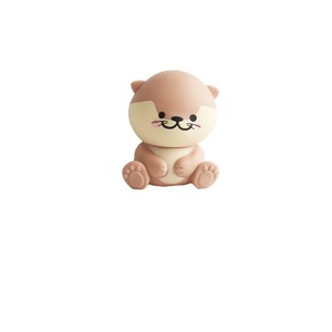 2026 New Creative Lively Otter Pinch Music Decompression Toy with Slow <b>Rebound</b> for 14 Years & up Unisex Vent Net Red - Product Image 5