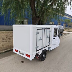 Diseño Estable de 3 Ruedas + Caja de Carga Reforzada = Seguridad y Durabilidad sin Compromisos para Entregas Diarias Motor de 50-100KW 30kWh - Product Image 3
