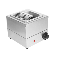 Chauffe-beurre électrique avec thermostat réglable |   Machine à tartiner le beurre en acier inoxydable