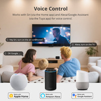Zemismart Zigbee Smart IR Télécommande Fonctionne avec Tuya HomeKit Alexa Google Universal IR pour AC TV Fan Audio
