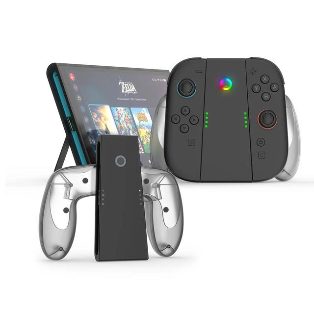 JYS-NS2287 Charging Grip for NS2 Gaming Controller Charger ABS Gamepad Support Bracket For Switch 2 Joy-Con Left Right Handle