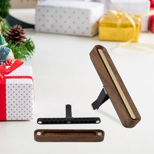 Starter Set Metal <strong>Vent</strong> <strong>Clip</strong> Refillable Mini Air Conditioner <strong>Diffuser</strong> for Home Car Aromatherapy Freesia Pear Essential Oils EVA - Product Image 1