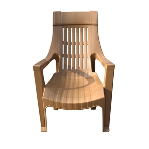 Fauteuil inclinable manuel surdimensionné à dossier haut, design moderne, pour intérieur et extérieur, en plastique sans BPA, mobilier de maison, vente en gros, MOQ 2000 - Product Image 4