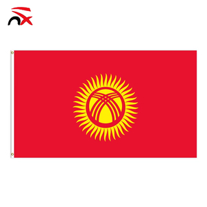 <span class=keywords><strong>Bandera</strong></span> de <span class=keywords><strong>Kirguistán</strong></span> de Alta Calidad, Poliéster 100D, Personalizada, <span class=keywords><strong>Bandera</strong></span> Nacional de la República de <span class=keywords><strong>Kirguistán</strong></span>, 3x5 Pies - Product Image 2
