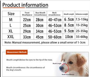 <span class=keywords><strong>Bozal</strong></span> Ajustable y Personalizado para Perros, Cubre Boca <span class=keywords><strong>de</strong></span> Malla Metálica Resistente y Transpirable - Product Image 4