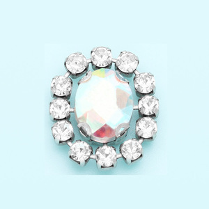 Oval Glass Rhinestone Rings 8mm 10mm 12 Facets Crystal Yellow Ab Color Royal Blue DIY Jewelry <b>Accessories</b> For Clothing <b>Shoes</b> - Product Image 4