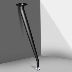 Gambe Regolabili per Tavolo da Pranzo e Ufficio, Set di 4 Gambe Inclinabili in Metallo da 28 Pollici per Tavolo da Caffè, Uso Interno ed Esterno - Product Image 2