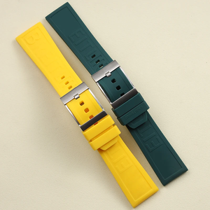 <span class=keywords><strong>Correa</strong></span> de caucho natural colorida con logotipo personalizado, <span class=keywords><strong>correa</strong></span> de <span class=keywords><strong>reloj</strong></span> de silicona para Superocean Avenger/<span class=keywords><strong>Breitling</strong></span>, <span class=keywords><strong>correa</strong></span> de acero inoxidable con hebilla de 22/24mm - Product Image 5