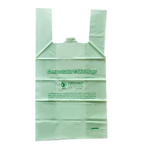 Bolsas para camisetas Singlet, Material ecológico, pedido personalizado aceptado, logotipo personalizado disponible, embalaje biodegradable sostenible - Product Image 1