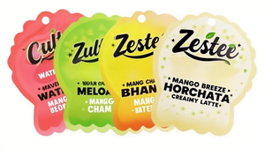 Bolsa de Mylar con Cierre Zip y Ventana, Impresa Personalizada, con Base Plana, Forma de Nieve Blanca, para Envasado de Dulces y Alimentos - Product Image 2