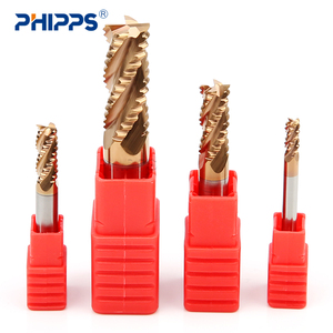 4F CNC Solid Carbide Gia Công Thô end mill cutter Cắt Công Cụ - Product Image 6