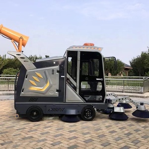Nouveau véhicule de transport à énergie renouvelable : Balayeuse de voirie électrique à quatre batteries au lithium et moteur électrique – <span class=keywords><strong>Prix</strong></span> - Product Image 1