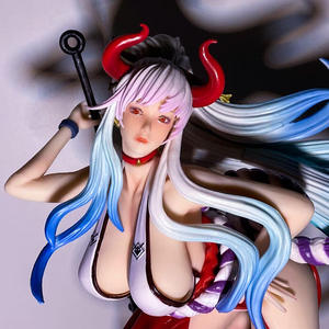 Figura de Anime de 55 cm de una Pieza, GK, Sobredimensionada, Hija de Kaidou, Chica Hermosa en Postura de Pie, <span class=keywords><strong>Luffy</strong></span> Yamato - Product Image 4