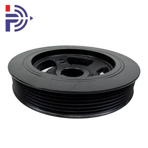 Pièces <span class=keywords><strong>de</strong></span> rechange <span class=keywords><strong>de</strong></span> moteur automatique G4KD G4KE G4KJ poulie <span class=keywords><strong>de</strong></span> <span class=keywords><strong>courroie</strong></span> <span class=keywords><strong>de</strong></span> vilebrequin 23124-2G600 231242G600 pour <span class=keywords><strong>Hyundai</strong></span> Santa Fe Kia Sonata - Product Image 1