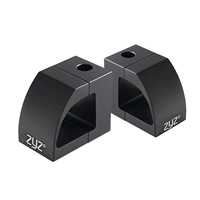 Support de fixation de phare latéral en aluminium CNC noir sur mesure, sans perçage, pour accessoires tout-terrain GWM Tank 300 SUV