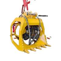 Nouvelle benne de criblage modifiée pour excavatrice, pour le traitement du minerai, du sol, le lavage du sable, le dragage de la déchiqueteuse à rouleaux, la construction et l'utilisation agricole