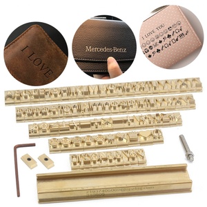 ตราประทับโลโก้แบบกำหนดเอง ตัวอักษรนูนบนหนัง ปั๊มฟอยล์ร้อน แม่พิมพ์โลหะ CNC - Product Image 4