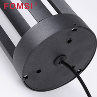 FOMSI Lumière de jardin LED extérieure 7W Étanche en aluminium Éclairage décoratif de pelouse Classement IP65 Lumière de borne de pelouse Lumières de chemin