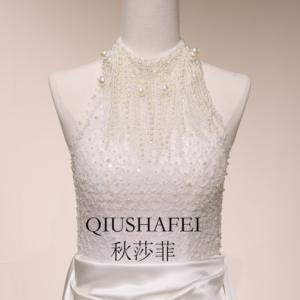 Robe <span class=keywords><strong>de</strong></span> <span class=keywords><strong>mariée</strong></span> <span class=keywords><strong>de</strong></span> maternité en satin blanc sirène 2026, robe <span class=keywords><strong>de</strong></span> bal en dentelle, décorée <span class=keywords><strong>de</strong></span> cristaux et <span class=keywords><strong>de</strong></span> perles, taille plus, rehausse <span class=keywords><strong>la</strong></span> silhouette <span class=keywords><strong>de</strong></span> <span class=keywords><strong>la</strong></span> mère <span class=keywords><strong>de</strong></span> <span class=keywords><strong>la</strong></span> <span class=keywords><strong>mariée</strong></span> - Product Image 2