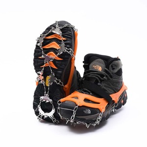 <span class=keywords><strong>Crampons</strong></span> de glace pour <span class=keywords><strong>enfants</strong></span> en acier inoxydable, soudés sans couture, spécialement personnalisés pour l'alpinisme, faciles à porter, emballage en sac - Product Image 3