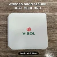FTTH VSOL ONU, Precio de Fábrica Original, V-sol V2801SG/RD GPON 1GE, ONU Seguro, Terminal FTTH, Modo Dual XPon, Conector UPC, DC 12V