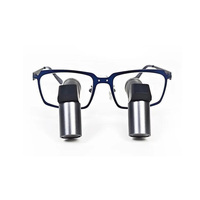 Loupes dentaires TTL à fort grossissement, loupe métallique à porter sur les verres, grossissement 5,5X, pour usage en clinique dentaire