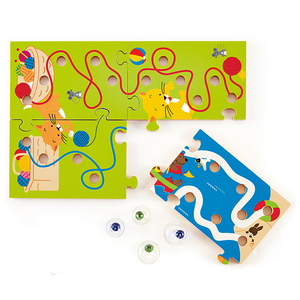Juguetes de Rompecabezas para Niños, Laberinto de Construcción, Juego Divertido, <span class=keywords><strong>Mazinger</strong></span> Clásico, Juego de Mesa, Juguetes Educativos para Niños - Product Image 3