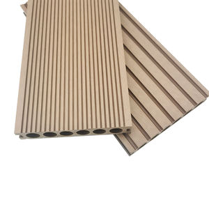 Plancher de terrasse extérieur WPC antidérapant en composite bois-plastique, directement de l'usine, planches de terrasse durables - Product Image 1