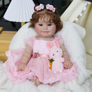 Muñecas Reborn de Alta Calidad de <span class=keywords><strong>18</strong></span> Pulgadas, Muñecas de Bebé Recién Nacido Realistas - Product Image 3