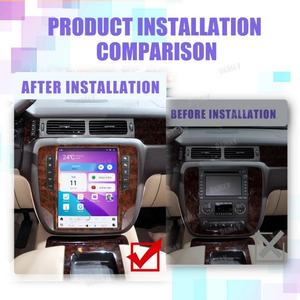 Autoradio à écran vertical 12,1 pouces Qualcomm Android 11 pour GMC Yukon / Chevrolet Tahoe / Silverado 2007-2013 Navigation GPS - Product Image 5