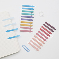 Memo Note Pet Colorful Custom Printed Arrow Memo Pad Rectangular Pet Sticky Notes