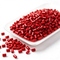 Granulés de plastique colorés PP PE 30% pigmentés, MOQ personnalisé pour film soufflé par injection